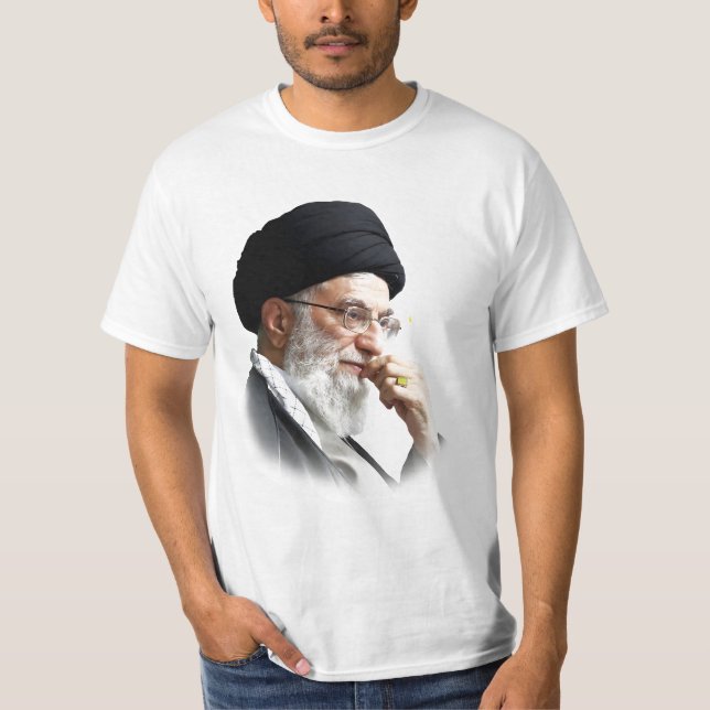 Ayatollah Ali Khamene T Shirt (Framsida)