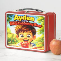 Ayden Och Den Stora Röda Gummibjörnen | Matsäck
