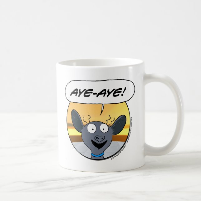 Aye-Aye! Kaffemugg (Höger)