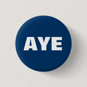 Aye knäppas skotsk självständighet emblem knapp
