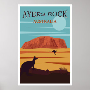 Ayers Sten, Australiens resebyrå Poster