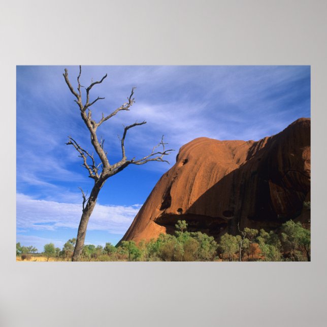 Ayers Sten Uluru i Outback Australia Poster (Framsidan)