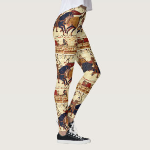 AYEUX TAPESTRY,ODO IN THE BATTLE OF HASTINGS 1066 LEGGINGS