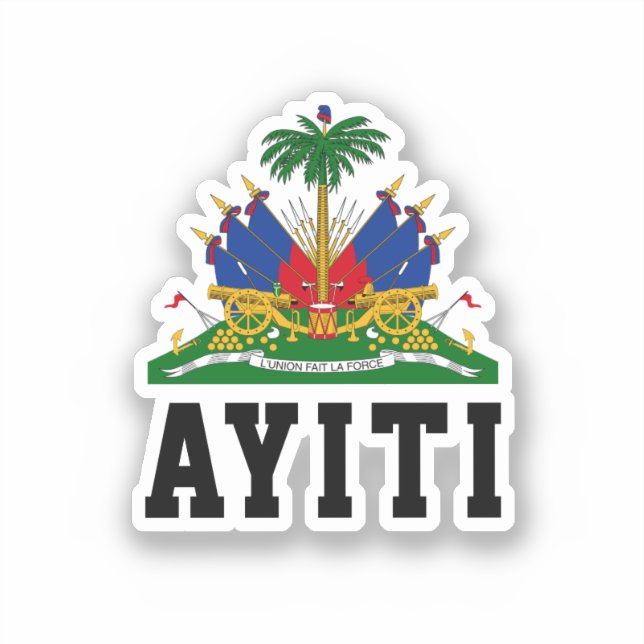 Ayiti Klistermärken (Framsida)