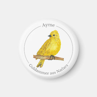 Ayme -  Goldammer aus Natlara Magnet