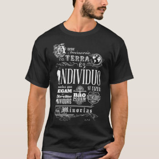 Ayn Rand - en indivíduo för nolla för T-shirt