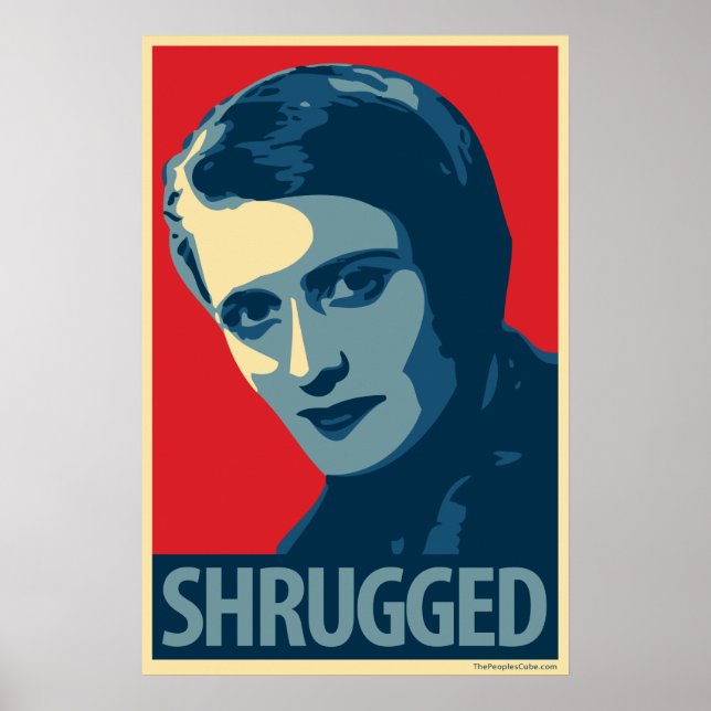 Ayn Rand - Skramad: OHP Poster (Framsidan)