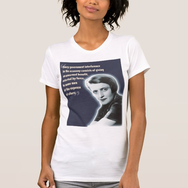 Ayn Rand T-shirt (Framsida)