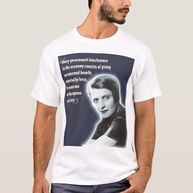 Ayn Rand T-shirt (Framsida)