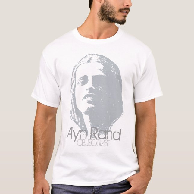 Ayn RandT-tröja Tee Shirt (Framsida)
