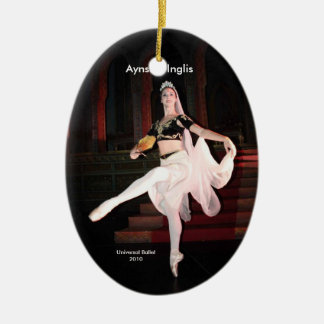 Aynsley La Bayadere Julgransprydnad Keramik