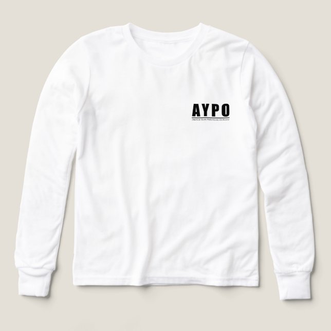 AYPO 25-26 Season Limit Boys' Sweatshirt T Shirt (Design framsida)