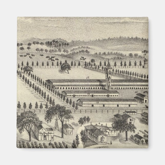 Ayrshire Farm Magnet (Framsidan)