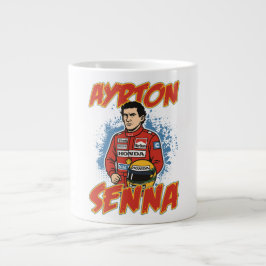 Ayrton Senna Formula Jumbo Mugg