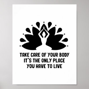 Ayurveda Massage Meditation Ayurveda Indian Gift Poster