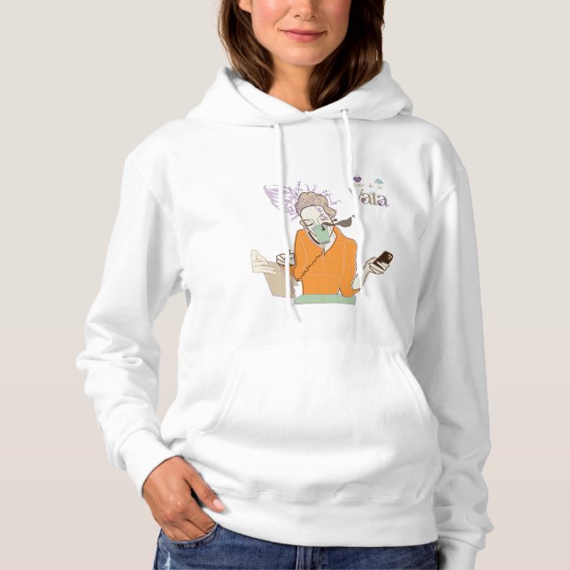 Ayurveda Vata Dosha Hoodie T Shirt (Framsida)