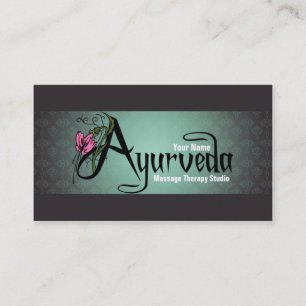 Ayurveda - visitkort