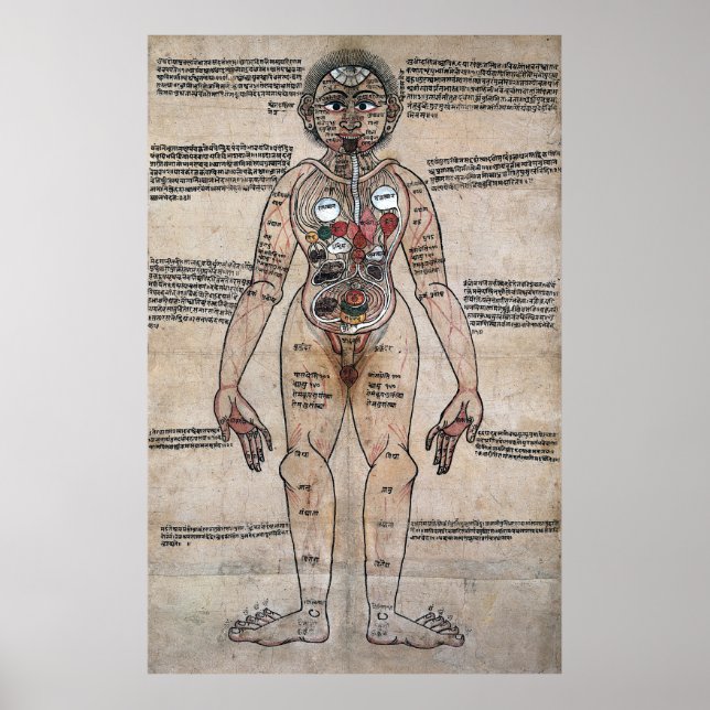 Ayurvedic Man Poster (Framsidan)