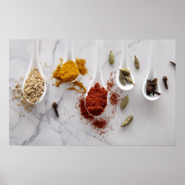 Ayurvedic Warming Spices Poster (Framsidan)