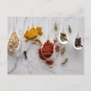 Ayurvedic Warming Spices Vykort