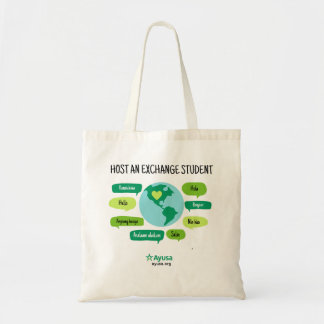 Ayusa Host an Exchange Student Tote Bag Tygkasse