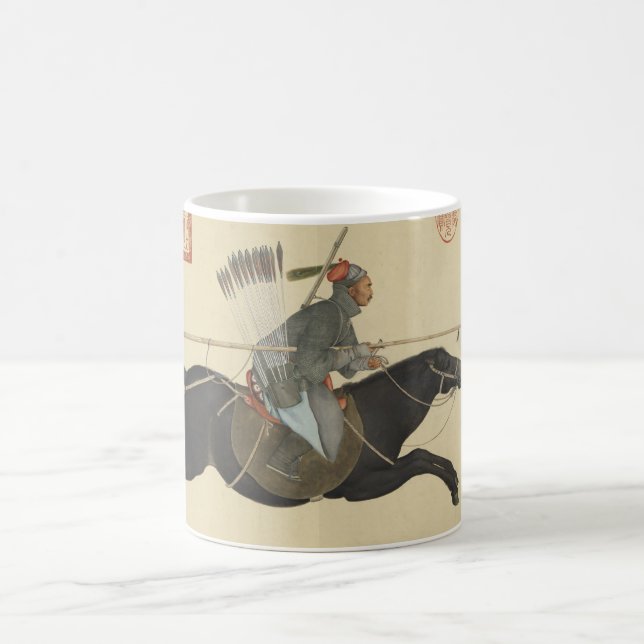 Ayusi Sweeping Bandits med Lance Fine Art Kaffemugg (Center)