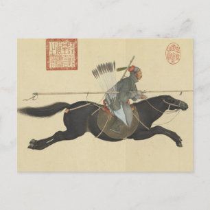 Ayusi Sweeping Bandits med Lance Fine Art Vykort