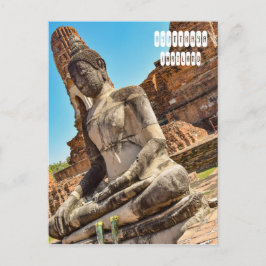 Ayutthaya i Thailand Vykort