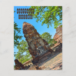 Ayutthaya Kingdom i Thailand Vykort