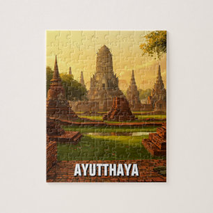 Ayutthaya Thailand Travel Pussel