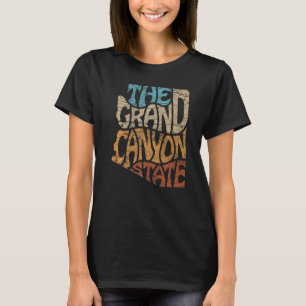 Az Arizona Grand Canyon Cactus State Utomhuslagen T Shirt