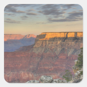 AZ, Arizona, Grand Canyon National Park, söder Fyrkantigt Klistermärke