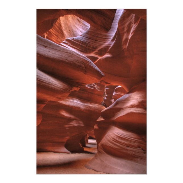 AZ, Arizona, Page, Upper Antelope Canyon Fototryck (Framsidan)