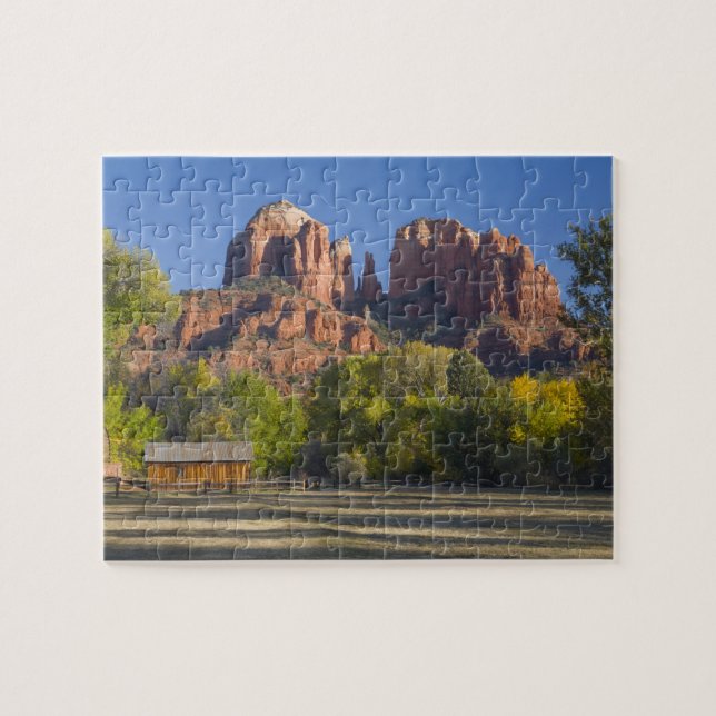 AZ, Arizona, Sedona, Crescent Måne rekreation 2 Pussel (Horisontell)