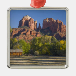AZ, Arizona, Sedona, Crescent Moon Recreation 2 Julgransprydnad Metall