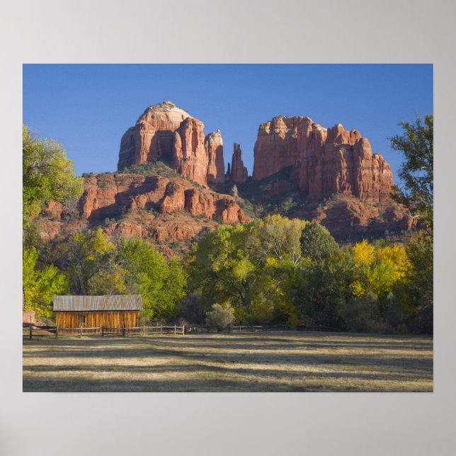 AZ, Arizona, Sedona, Crescent Moon Recreation 2 Poster (Framsidan)