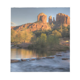 AZ, Arizona, Sedona, Crescent Moon Recreation 3 Anteckningsblock