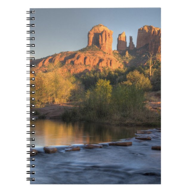 AZ, Arizona, Sedona, Crescent Moon Recreation 3 Anteckningsbok (Framsidan)