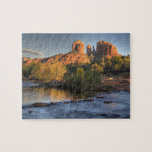 AZ, Arizona, Sedona, Crescent Moon Recreation 3 Pussel