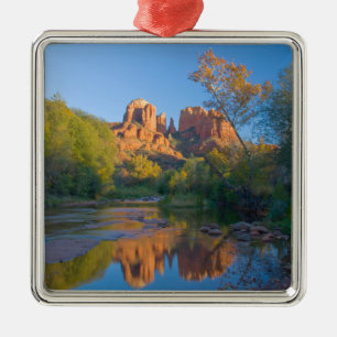 AZ, Arizona, Sedona, Crescent Moon Recreation Julgransprydnad Metall