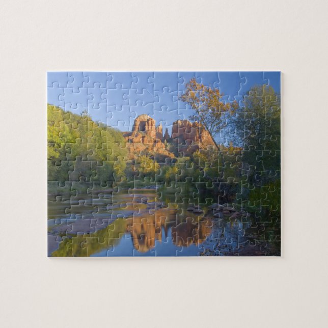 AZ, Arizona, Sedona, Crescent Moon Recreation Pussel (Horisontell)
