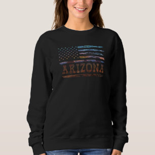Az Arizona USA Flagga Grand Canyon State Utomhus L T Shirt