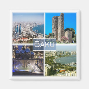 AZ * Azerbajdzjan - Baku Magnet