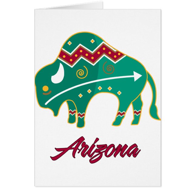 AZ Buffalo Klan 2 Hälsningskort (Framsidan)