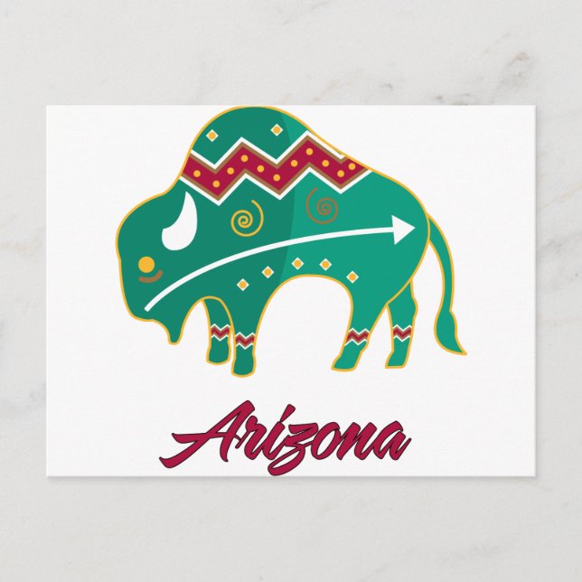 AZ Buffalo Klan 2 Vykort (Framsida)