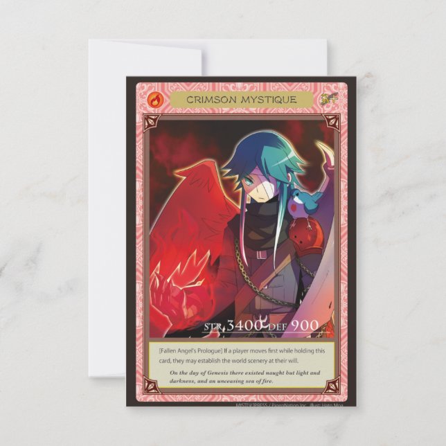 AZ card - Crimson Mystique (Framsida)