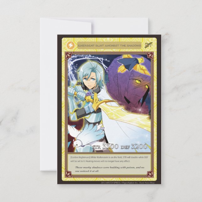 AZ card - Emergent Glint (Framsida)