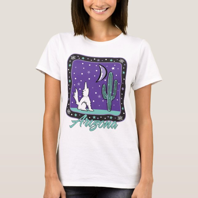 AZ-Coyote Tee Shirt (Framsida)