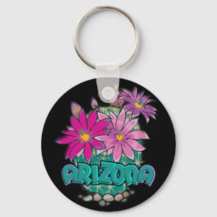 AZ Design Arizona Cactus Blooms Nyckelring