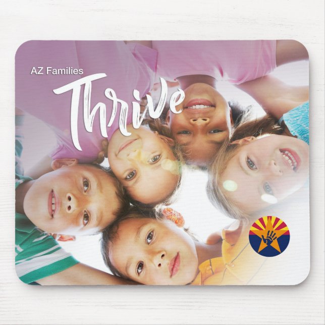 AZ Families Thrive Mousepad Musmatta (Framsidan)